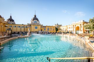 Thermal Bath in Budapest Health Spa Hotel Hungary